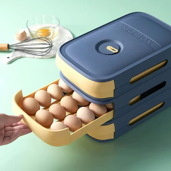 DRAWER TYPE EGG STORAGE BOX