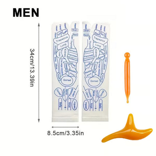 Reflexology Socks with Massage Tool